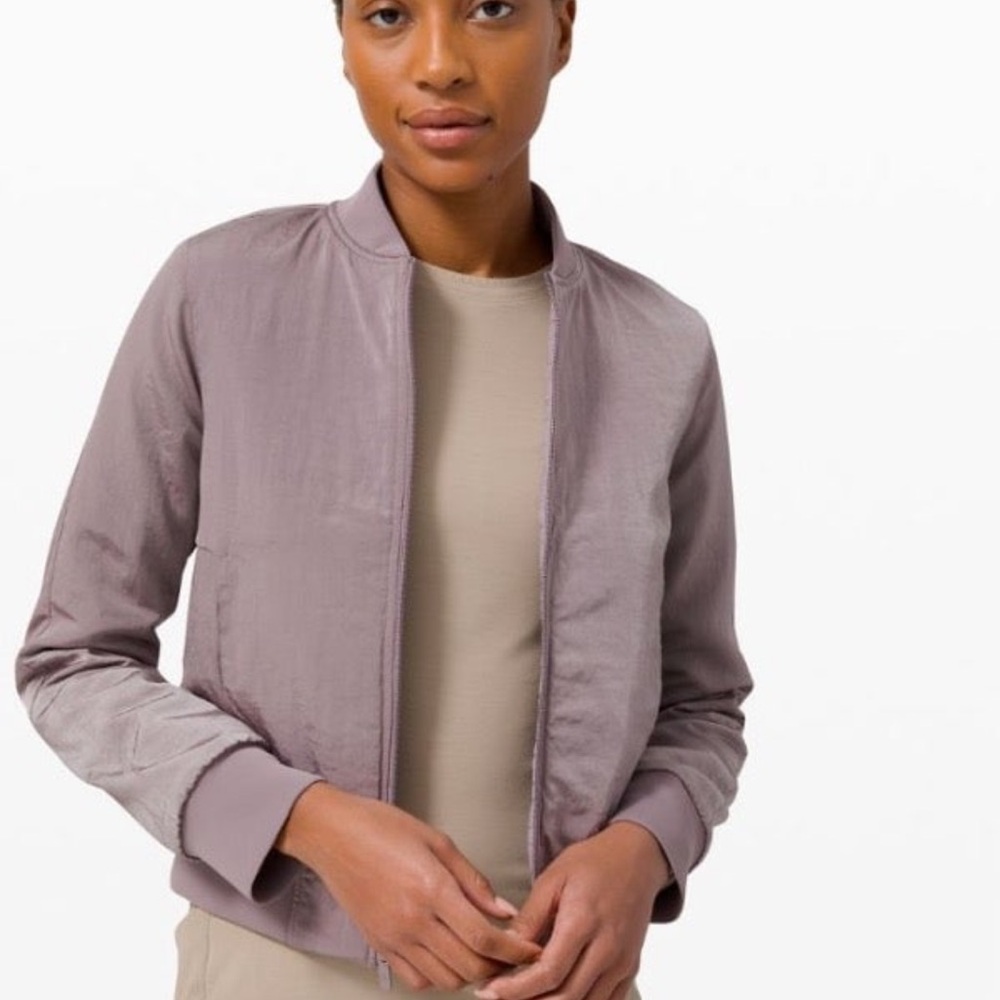 Lululemon athletica nonstop bomber jacket - Picture 3 of 10